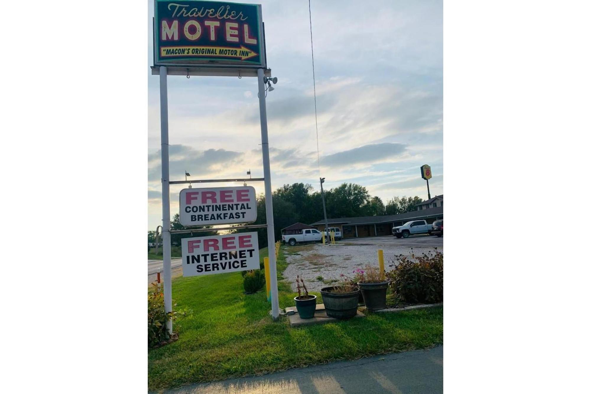 Oyo Travelier Motel Macon Exterior foto